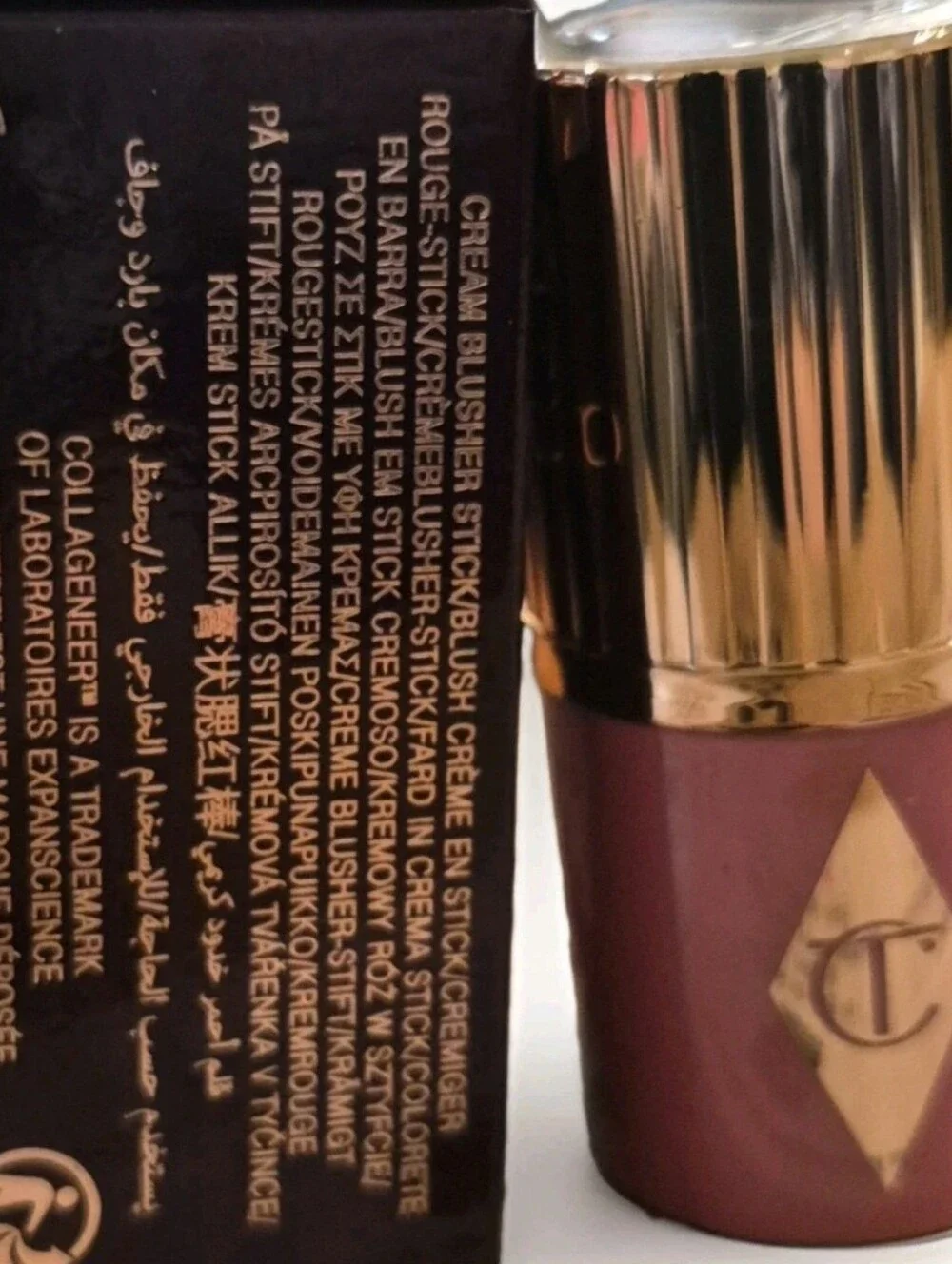 Charlotte Tilbury Unreal Blush Healthy Glow Stick Rosy Glow Cream Blusher NIB